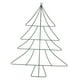 thumbnail image 4 of Árbol de Navidad con soporte de hierro, adorno decorativo único para colgar en la pared, ideal para patio y exteriores. Verde, 4 of 9