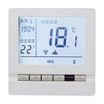 thumbnail image 1 of Tuya WiFi Smart Thermostat Temperature Controller Water Floor Heating Electric Floor Heating Wall-hung Boiler LCD Temperature Control Panel ,Easy to Install, 1 of 5