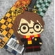 thumbnail image 4 of 2025 Etiqueta de equipaje de película y TV, etiqueta de equipaje con insignia de Harry Potter, Hermione Potter, Ron Malfoy, plataforma 9 3/4, PVC, colgante de tarjeta de maleta, regalo, 4 of 5