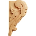 thumbnail image 3 of Ekena Millwork 3 3/4"W x 3 1/4"D x 6"H Large Acanthus Leaf Block Corbel, Red Oak, 3 of 4