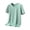 Green Classic Solid Casual T-Shirts for Men, variant on HOOMEUMY Men's Basic Solid Color Short Sleeve Crew Neck T-Shirt Casual Breathable Workout Lightweight Slim Fit Tee Black XXXL