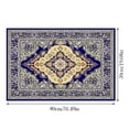 thumbnail image 3 of Style Short Velvet Living Room Carpet Bedroom Floor Mat Warm Room Decorative Carpet Machine Washable Thick And Comfortable Foot Mat (multiple Sizes Available) Carpet 7x7 Little Rugs Throw Blanket, 3 of 4