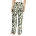 thumbnail image 3 of Balery Skull with Cash print Women's Pajama Pants,Ultra Lightweight Pjs,Lounge Pant-Small, 3 of 9