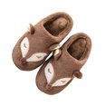thumbnail image 1 of Guardurnaity Zapatillas de felpa Otoño Invierno suela gruesa cálido lindo dibujos animados encantador casa dormitorio pareja zapatos para mujer hombre Accesorios de calzado Café Guardurnaity AP013043-01, 1 of 6