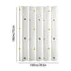 thumbnail image 3 of Juego de Cortina de Ducha de Plástico Blanco de 8 Piezas con Ganchos | Cortina de Baño Impermeable de 180 X 100 Cm | No Requiere Perforaciones | Diseño Duradero y Elegante, 3 of 6