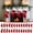 X, variant on PEIBang Red Velvet Christmas Stockings 17.72" Personalized Alphabet Letters Decor Gift