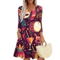 thumbnail image 2 of CIENVNSTG Women's Fashion A-Line Summer Dress Casual Flowy Dress for Everyday Wear, 2 of 4