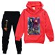thumbnail image 1 of Conjunto de dos piezas para niñas 2021 Primavera Chándal Bolsillos Sudadera con capucha zhangmenya LED, 1 of 1