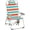Rainbow Stripes, variant on Ambifirner Beach Chair – Backpack Beach Chair for Adults with Reclining Positions, Cup Holder & High Back Support for Outdoor Summer