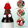 thumbnail image 3 of Dalrosia 60pcs Mini Knitting Hats and Mini Christmas Scarf Set, Mini Knitting Doll Hat Scarf Santa Knit Hat Scarf Christmas Tree Ornaments for DIY Craft Art Doll Decoration, 3 of 6