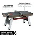 thumbnail image 3 of 5.5 ft. Arcade Air Hockey Table and Tennis Top 2-in-1 with Accessories,by Hall of Games, 3 of 9