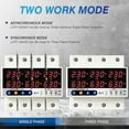 thumbnail image 4 of Three Phase Voltage and Current Protector Synchronous and Asynchronous Working Modes Design Multiple Protections with Automatic Power Off and Automatic Reset Function, 4 of 7