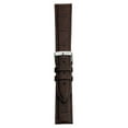 thumbnail image 2 of Morellato Bolle Alligator Embossed Genuine Calf Leather Watch Strap - Dark Brown - 20mm - Chrome-plated Stainless Steel Buckle - MORELLATO 1930 Collection, 2 of 10