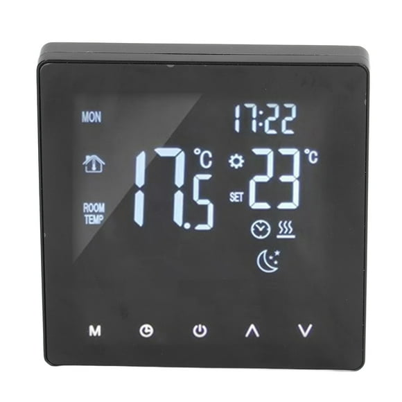 Smart Touch Screen Digital Thermostat, LCD Display, Power Saving Control, Programmable, for Floor Water Heating Boiler Controller