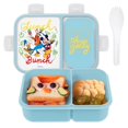 thumbnail image 1 of Best Brands Disney Bento Box - Fiambrera para niños a prueba de fugas con compartimentos divididos y tenedor desmontable - Caja Bento sin BPA de Mickey y Minnie, Stitch y Winnie the Pooh, 1 of 1