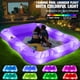 thumbnail image 3 of Tumbona hinchable DeepRBetter para piscina, con luces, 205 x 152 cm, 3 of 7