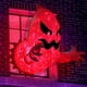 thumbnail image 2 of Lámpara de ladrón fantasma LED luz roja decoración de Halloween aterradora decoración de jardín de Halloween, 2 of 5