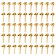 thumbnail image 1 of 50pcs Mini Brads Two-legged Nails Claw Nails Kids Handmade Accessories Brads, 1 of 5