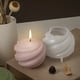 thumbnail image 5 of 3 Piezas Bola Giratoria Vela Molde de Silicona Espiral Tallado Aromaterapia Vela Molde DIY Hecho una Mano 3D Yeso Resina Yeso, 5 of 5