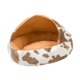 thumbnail image 5 of Cama cueva para gatos, cálida casa para mascotas, tienda para perros, cojín inferior antideslizante, calmante para dormir Café 50cmx50cm, 5 of 9