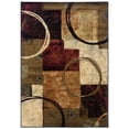 thumbnail image 1 of Oriental Weavers Hudson 6'7" x 9'6" Machine Woven Rug in Brown, 1 of 5