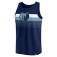 thumbnail image 2 of Men's Fanatics Navy Memphis Grizzlies Wild Game Tank Top, 2 of 3