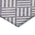 thumbnail image 4 of Addison Rugs Chantille Indoor/Outdoor Transitional Squares Purple Washable Rectangle Rug, 9' x 12', 4 of 6