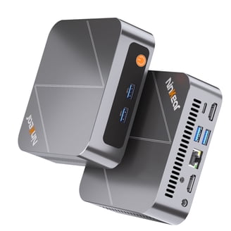 GMKtec, Mini PC, Intel Alder Lake N95, 16GB DDR4 512GB SSD