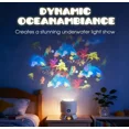 thumbnail image 4 of Dynamic Rotating LED Projector Light,Colorful Rotating ProjectionLight,Snowflake, 4 of 9