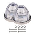 thumbnail image 1 of 2 luces LED de señalización lateral, luz de gálibo, práctica y de fácil instalación, accesorios de lámpara de advertencia para remolque de RV Blanco, 1 of 8