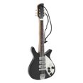 thumbnail image 4 of Loewten Mini Musical Instruments Pendant,Musical Instruments Guitar Pendant Black Base Wooden Manual Miniature Fine Detail Craft Model Collection,Guitar Wooden Pendant, 4 of 8