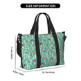 thumbnail image 2 of Rocae Mushrooms for Travel Shoulder Bag Top Handle Handbag with Yoga Mat Buckle for Gym, Work, Travel, 2 of 7