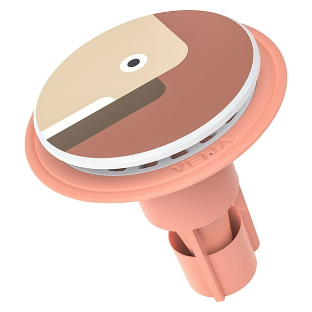 Fiudx Tapón de Desagüe, Filtro Antiolor, Núcleo de Drenaje Unidireccional, Material de Pvc Elástico Antideslizante, Evita La Entrada de Cuerpos Extraños, Solución Multiusos para Baño, Tamaño Personal