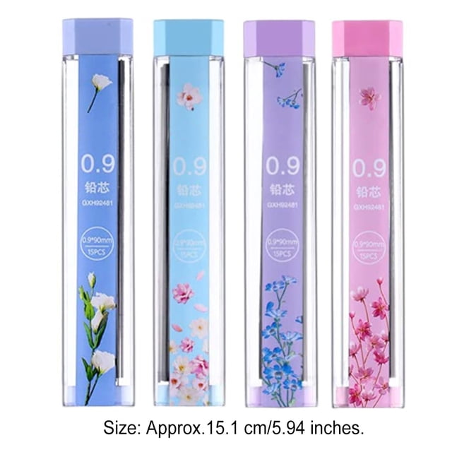 Mechanical Pencil Lightweight Cute Sketch Painting Accessories Educational Tools Smooth Surface for 0.9 mm Line Width Refills Pencil Refill