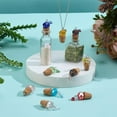 thumbnail image 4 of 20pcs Small Cork Plugs Cork Stoppers with 10 Colors Beads Mini Wine Bottle Corks Stoppers Replacement Cone Cork Charms Stopper Corks, 4 of 5
