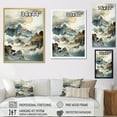 thumbnail image 4 of Designart "Dramatic Storm Panorama" Storms Floater Framed Wall Art Prints, 4 of 5