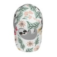 thumbnail image 4 of Balery Cute Cartoon Sloth Baseball Cap For Women Men,Adjustable Size For Running Workouts And Outdoor Activities All Seasons, 4 of 9