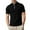 Black, variant on Afdoent Mens Casual Polo Shirts Male Summer Mesh Ice Silk Solid Color Shirt Top Golf Shirts For Men Casual Lightweight Shirts For Men