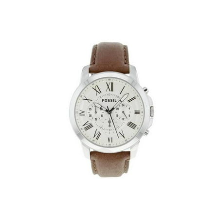 Fossil Set Wrist Watch - Fossil Men's Grant Watch Analog Quartz Mineral Crystal FS4735