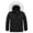 Black, variant on Heting Girls' Warm Winter Puffer Jacket Waterproof Soft Fleece Lined Quilted with Removable Hood Black 10-12