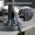 thumbnail image 4 of VIVO Triple Monitor Desk Stand Mount FreeStanding Adjustable 3 Screens up to 32", 4 of 8