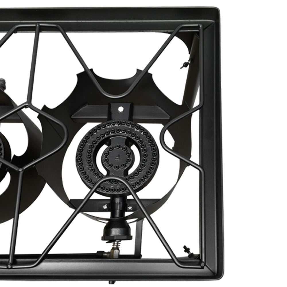 High Pressure 3-Burner Outdoor Camp Stove with Stand And Gas Hose