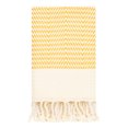 thumbnail image 4 of Mykonos Turkish Cotton Hand Towels (40x19 Inches, Set of 2) – Luxuriously Soft, Highly Absorbent & Versatile for Kitchen, Bathroom & More Yellow, 4 of 19