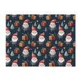 thumbnail image 4 of KLL Cute Santa Claus Gift Print Fleece Throw Blanket, Horizontal Fleece Bedding Cute Soft Blankets Comfy Fleece Flannel Plush Home Decor for Couch & Bed -40"x30", 4 of 9