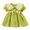Green, variant on Bearichfupo Toddler Girls Short Sleeve Bowknot Ruffles Princess Dress Dance Party Dresses Clothes, Sizes 2-3 Years