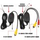 thumbnail image 2 of Riwesomey Cable del receptor de la cámara de marcha atrás de reserva del retrovisor del coche del cable de la cámara DVR del coche Cámaras de salpicadero de coche Riwesomey VI3849-00B, 2 of 6
