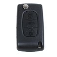 thumbnail image 1 of Carcasa de control remoto plegable de 3 botones para modelos 407 y 407 SW., 1 of 5