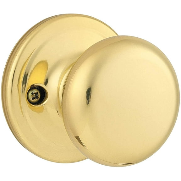 Juno Dummy Door Knob Finish: Polished Brass