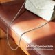 thumbnail image 4 of X-Lounge Cordón Para Teléfono Para Funda De Teléfono Móvil Correa Cruzada Para Teléfono Correa Desmontable Para Dijes De Teléfono Soporte Para Collar Antirrobo Para Iphone Para Mujeres (Plateado), 4 of 5