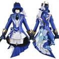 thumbnail image 5 of Cosplay Life Genshin Impact Focalors Complete Anime RPG Costume Set with Wig for Cosplay (Focalors, L), 5 of 6